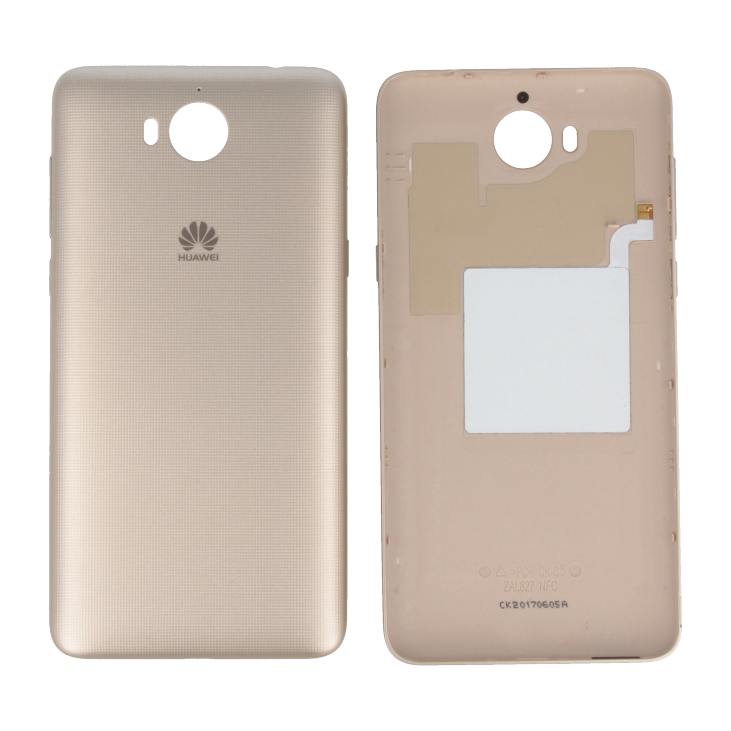 COVER TRASPARENTE per HUAWEI NOVA YOUNG/Y5/Y6 2017 MYA-L11 Custodia Silicone TPU