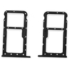 Original Γνήσιο Huawei P20 Lite Sim Card Tray Micro SD Tray Θήκη κάρτας Black 51661HKK