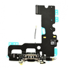 HQ OEM Iphone 7  Charging Dock Connector flex Cable Καλωδιοταινία φόρτισης + Microphone Μικρόφωνο Black