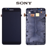 Original Sony Xperia E4G E2003 LCD Display Οθόνη + Touch Screen Μηχανισμός Αφής + Front Cover (Service Pack)