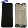 Γνήσια Original Samsung Galaxy M31 (SM-M315F) Super Amoled Οθόνη LCD Display Screen + Touch Screen DIgitizer Μηχανισμός Αφής + Frame Πλαίσιο Black (Service Pack) GH82-22405A GH82-22631A