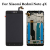 HQ OEM Xiaomi Redmi Note 4X / Redmi Note 4 Global LCD Display Assembly Screen Οθόνη + Touch Screen Digitizer Μηχανισμός Αφής + Frame Πλαίσιο Black  (Grade AAA+++)