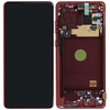 Γνήσια Original Samsung Galaxy Note 10 Lite SM-N770F N770 Οθόνη LCD Display Screen + Touch Screen DIgitizer Μηχανισμός Αφής + Frame Πλαίσιο Red GH82-22055C GH82-22193C GH82-22194C GH82-22192C (Service Pack By Samsung)