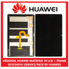 Γνήσιο Original Huawei MatePad T10 Οθόνη LCD Display Screen + Touch Screen DIgitizer Μηχανισμός Αφής + Cover Frame Deepsea Blue 02353WVV (Service Pack By Huawei)