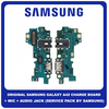 Γνήσιο Original Samsung Galaxy A42 5G A426 SM-A426B USB Charging Board Καλωδιοταινία Φόρτισης + Microphone Μικρόφωνο + Audio Jack Θύρα Ακουστικών GH96-13913A (Service Pack By Samsung)