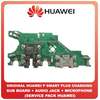 Γνήσιο Original Huawei P Smart Plus , PSmart Plus INE-LX1 Daughterboard USB Charging SUB Board PCB Flex Charge Connector Καλωδιοταινία Φόρτισης + Audio Jack Θύρα Ακουστικών + Microphone Μικρόφωνο 02352BVD (Service Pack By Huawei)