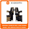 Original Γνήσιο Xiaomi Mi Mix 3 , Mix3 M1810E5A Καλωδιοταινία Φόρτισης SUB Charging Board (Charge Connector Dock Flex) + Mic Μικρόφωνο (Service Pack By Xiaomi)