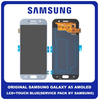 Γνήσια Original Samsung Galaxy A5 2017 SM-A520F A520 Οθόνη LCD + Touch Screen Μηχανισμός Οθόνης Αφής Blue GH97-19733C
