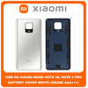 OEM HQ Xiaomi Redmi Note 9 Pro , Redmi Note9 Pro (M2003J6B2G) Redmi Note 9S, Redmi Note9S (M2003J6A1G) Rear Back Battery Cover Πίσω Κάλυμμα Καπάκι Μπαταρίας White Άσπρο (Premium A+)