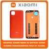 Original Γνήσιο Xiaomi Redmi 9C Redmi9C (M2006C3MG, M2006C3MT) Rear Back Battery Cover Πίσω Κάλυμμα Καπάκι Μπαταρίας Orange Πορτοκαλί (Service Pack By Xiaomi)