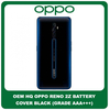 OEM HQ Oppo Reno 2Z , Reno2Z (PCKM70, PCKT00, PCKM00, CPH1945, CPH1951, PCKM80) Rear Back Battery Cover Πίσω Κάλυμμα Καπάκι Μπαταρίας Black Μαύρο (Grade AAA+++)