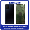 OEM HQ Samsung Galaxy Note 10 Lite , Note10 Lite N770 (SM-N770F, SM-N770F/DS, SM-N770F/DSM) Rear Back Battery Cover Πίσω Κάλυμμα Καπάκι Μπαταρίας + Camera Lens Τζαμάκι Κάμερας Black Μαύρο (Grade AAA+++)