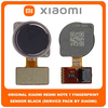 Original Γνήσιο Xiaomi Redmi Note 7 , Redmi Note7 (M1901F7G, M1901F7H, M1901F7I) Fingerprint Flex Sensor Καλωδιοταινία Αισθητήρας Δακτυλικού Αποτυπώματος Black Μαύρο (Service Pack By Xiaomi)