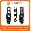 Original Γνήσιο Xiaomi Mi 10 Pro 5G , Mi10 Pro 5G (M2001J1G) Rear Back Camera Frame Πίσω Πλαίσιο Κάμερας + Lens Τζαμάκι Κάμερας (Service Pack By Xiaomi)
