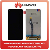 OEM HQ Huawei Nova 4 Nova4 (VCE-AL00, VCE-TL00, VCE-L22) AMOLED LCD Display Screen Assembly Οθόνη + Touch Screen Digitizer Μηχανισμός Αφής Black Μαύρο (Premium A+)