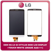 OEM HQ LG G3 Stylus D690N, LG D690 (D690, D693Ν) IPS LCD Display Assembly Screen Οθόνη + Touch Screen Digitizer Μηχανισμός Αφής White Άσπρο (Grade AAA+++)