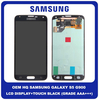OEM HQ Samsung Galaxy S5 G900 (G900F, SM-G900F) Super AMOLED LCD Display Screen Assembly Οθόνη + Touch Screen Digitizer Μηχανισμός Αφής Black Μαύρο (Premium A+)