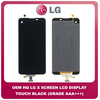OEM HQ LG X Screen , XScreen (K500, K500n, F650K) IPS LCD Display Assembly Screen Οθόνη + Touch Screen Digitizer Μηχανισμός Αφής Black Μαύρο (Grade AAA+++)