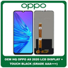 OEM HQ Oppo A9 2020 (PCAM10, CPH1938) IPS LCD Display Assembly Screen Οθόνη + Touch Screen Digitizer Μηχανισμός Αφής Black Μαύρο (Grade AAA+++)