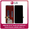 OEM HQ LG G7 ThinQ G710 (G710EM, G710PM, G710VMP, G710ULM, G710EMW, G710EAW 128/6, G710AWM, G710N) IPS LCD Display Assembly Screen Οθόνη + Touch Screen Digitizer Μηχανισμός Αφής Black Μαύρο (Grade AAA+++)