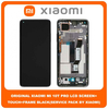 Original Γνήσιο Xiaomi Mi 10T, Mi10T, Mi 10T Pro, Mi10T Pro (M2007J3SG, M2007J3SP, M2007J3SI) LCD Display Assembly Screen Οθόνη + Touch Screen Digitizer Μηχανισμός Αφής + Frame Πλαίσιο Black Μαύρο 5600030J3S00 (Service Pack By Xiaomi)