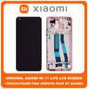 Γνήσιο Original Xiaomi Mi 11 Lite 4G (M2101K9AG, ), Mi 11 Lite 5G (M2101K9G, ), AMOLED LCD Display Assembly Screen Οθόνη + Touch Screen Digitizer Μηχανισμός Αφής + Frame Bezel Πλαίσιο Pink Ροζ 56000D0K9A00 (Service Pack By Xiaomi)