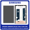 Original Γνήσιο Samsung Galaxy Tab A7 2020 T500 10.4 (SM-T500, SM-T505) TFT LCD Display Screen Assembly Οθόνη + Touch Screen Digitizer Μηχανισμός Αφής Silver Ασημί GH81-19689A (Service Pack By Samsung)