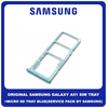 Original Γνήσιο Samsung Galaxy A51 A515 SM-A515F SIM Tray + Micro SD Tray Βάση Θήκη Κάρτας Blue Μπλε GH98-45036C (Service Pack By Samsung)