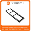 Original Γνήσιο Xiaomi Redmi Note 8T Note8T (M1908C3XG) SIM Tray Cover Assy + Micro SD Tray Slot Υποδοχέας Βάση Θήκη Κάρτας SIM Κάλυμμα Άσπρο White (Service Pack By Xiaomi)