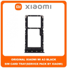 Original Γνήσιο Xiaomi Mi A3 MiA3 (M1906F9SH, M1906F9SI) SIM Tray Cover Assy + Micro SD Tray Slot Υποδοχέας Βάση Θήκη Κάρτας SIM Κάλυμμα Black Μαύρο (Service Pack By Xiaomi)