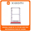 Original Γνήσιο Xiaomi Mi 10 Lite Mi10 Lite (M2002J9G) SIM Tray Cover Assy + Micro SD Tray Slot Υποδοχέας Βάση Θήκη Κάρτας SIM Κάλυμμα White Άσπρο (Service Pack By Xiaomi)