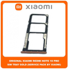 Original Γνήσιο Xiaomi Redmi Note 10 Pro, Redmi Note10 Pro (M2101K6G) SIM Card Tray Cover Assy + Micro SD Tray Slot Υποδοχέας Βάση Θήκη Κάρτας SIM Κάλυμμα Gold Χρυσό (Service Pack By Xiaomi)