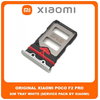 Original Γνήσιο Xiaomi Poco F2 Pro , PocoF2 Pro (M2004J11G) SIM Card Tray Cover Assy + Micro SD Tray Slot Υποδοχέας Βάση Θήκη Κάρτας SIM Κάλυμμα White Άσπρο (Service Pack By Xiaomi)