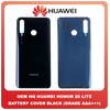 OEM HQ Huawei Honor 20 Lite Honor20 Lite (HRY-LX1T) Rear Back Battery Cover Πίσω Καπάκι Κάλυμμα Πλάτη Μπαταρίας Black Μαύρο (Grade AAA+++)