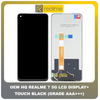 HQ OEM Realme 7 5G, (RMX2111), Narzo 30 Pro 5G (RMX2117) IPS LCD Display Assembly Screen Οθόνη + Touch Screen DIgitizer Μηχανισμός Αφής Black Μαύρο (Grade AAA+++)