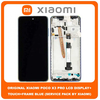 Original Γνήσιο Xiaomi Poco X3 Pro, (M2102J20SG, M2102J20SI), Poco X3 (MZB07Z0IN, MZB07Z1IN), IPS LCD Display Assembly Screen Οθόνη + Touch Screen Digitizer Μηχανισμός Αφής + Frame Bezel Πλαίσιο Σασί Blue Μπλε 560003J20S00 (Service Pack By Xiaomi)