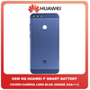 HQ OEM Huawei P Smart PSmart (FIG-LX1, FIG-LA1, FIG-LX2, FIG-LX3, FIG-TL10, FIG-AL10) Rear Battery Back Cover Πίσω Κάλυμμα Πλάτη Καπάκι Μπαταρίας + Camera Lens Τζαμάκι Κάμερας Blue Μπλε (Grade AAA+++)