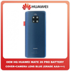OEM HQ Huawei Mate 20 Pro , Mate20 Pro (LYA-L09, LYA-L29, LYA-AL00, LYA-AL10, LYA-TL00, LYA-L0C) Rear Back Battery Cover Πίσω Κάλυμμα Πλάτη Καπάκι Μπαταρίας + Camera Lens Τζαμάκι Κάμερας Blue Μπλε (Premium A+)
