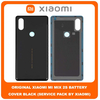 Original Γνήσιο Xiaomi Mi Mix 2S Mix2S (M1803D5XA) Rear Back Battery Cover Πίσω Κάλυμμα Καπάκι Μπαταρίας Black Μαύρο (Service Pack By Xiaomi)