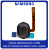 Original Γνήσιο Samsung Galaxy A40 A405 (SM-A405F, SM-A405FN, SM-A405FM, SM-A405S, SM-A405FN/DS, SM-A405F/DS, SM-A405FM/DS) Κεντρικό Κουμπί Πλήκτρο Home Button + Flex Cable Black Μαύρο GH96-12484A (Service Pack By Samsung)