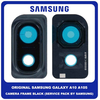 Γνήσιο Original Samsung Galaxy A10 A105 (SM-A105F/DS, SM-A105FN/DS, SM-A105G/DS, SM-A105M/DS, SM-A105F, SM-A105G, SM-A105M, SM-A105FN) Deco Frame For Rear Back Camera Lens Διακοσμητικό Πλαίσιο Για Πίσω Τζαμάκι Κάμερας Black Μαύρο GH98-44415A (Service Pack By Samsung)