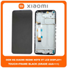 OEM HQ Xiaomi Redmi Note 9T , Note9T (M2007J22G, J22) IPS LCD Display Assembly Screen Οθόνη + Touch Screen Digitizer Μηχανισμός Αφής + Frame Bezel Πλαίσιο Σασί Black Μαύρο (Grade AAA+++)
