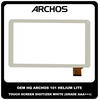 OEM HQ Archos 101 Helium Lite AC101HEL Touch Screen Digitizer Μηχανισμός Αφής White Άσπρο (Grade AAA+++)