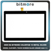 OEM HQ Bitmore Colortab 10 Metal Silver Model CLB10MTL Touch Screen Digitizer Μηχανισμός Αφής Black Μαύρο (Premium A+)