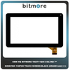 OEM HQ Bitmore Tab711QIII Bitmore COLTAB 7 Inches 7'' KINGVINO 138FHX Touch Screen Panel Digitizer Μηχανισμός Αφής Black Μαύρο (Grade AAA+++)