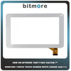 OEM HQ Bitmore Tab711QIII Bitmore COLTAB 7 Inches 7'' KINGVINO 138FHX Touch Screen Panel Digitizer Μηχανισμός Αφής White Άσπρο (Premium A+)