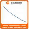 Original Γνήσιο Xiaomi Redmi Note 9 Pro 5G, Redmi Note9 Pro 5G (M2007J17C) Coaxial Antenna Signal Module Flex Cable Ομοαξονικό Καλώδιο Κεραίας Blue Μπλε (Service Pack By Xiaomi)