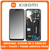 Γνήσιο Original Xiaomi Mi 8 Mi8 (M1803E1A) Amoled LCD Display Screen Οθόνη + Touch Screen Digitizer Μηχανισμός Αφής Black Μαύρο 5606100400B6 (Service Pack By Xiaomi)