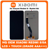HQ OEM Xiaomi Redmi 8, Redmi8, (M1908C3IC, MZB8255IN, M1908C3IG, M1908C3IH) Redmi 8A, Redmi8A (MZB8458IN, M1908C3KG, M1908C3KH) Lcd Screen Display Οθόνη + Touch Screen Digitizer Μηχανισμός Αφής Black Μαύρο (Grade AAA+++)