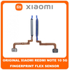 Γνήσια Original Xiaomi Redmi Note 10 5G (M2103K19G, M2103K19C) Fingerprint Flex Sensor Αισθητήρας Δακτυλικού Αποτυπώματος Silver Ασημί (Service Pack By Xiaomi)